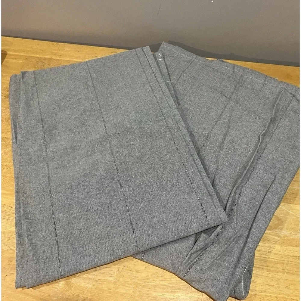 IKEA Lenda Gray Curtain‎ Panel 55x84